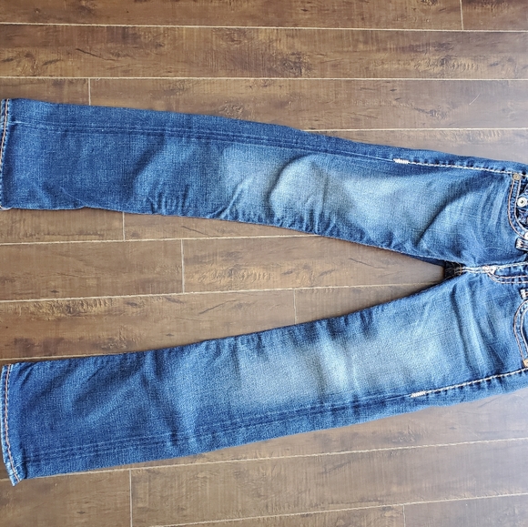 AUTHENTIC True Religion Leather Tag Womens Jeans - Picture 4 of 10